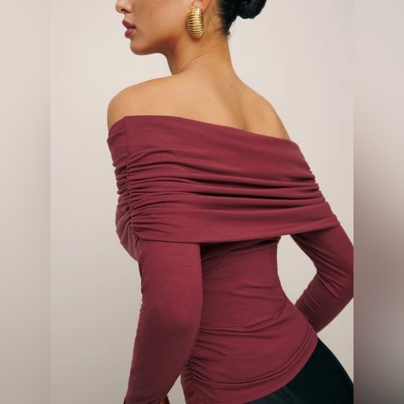 NWT Reformation Florentina top in Chianti - size s - Picture 4 of 6